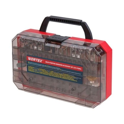 Набор аксессуаров для гравера универсальный 272 предмета WORTEX 1335681