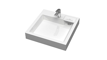 Умывальник Люкс V61D1 для установки над стиральной машиной  MARRBAXX