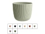 Кашпо с поддоном Viola d-15 cм (цвета в ассортименте), DRINA 10591