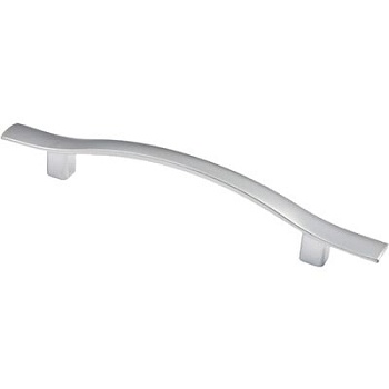 Ручка мебельная UN06/UZ-13 96 мм матовый хром, AKS