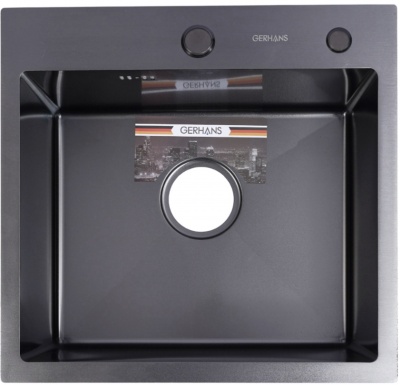Мойка кухонная K35050B графит Gerhans