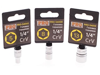 Головка торцевая 11 мм, 1/4