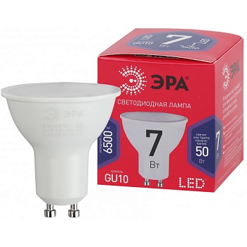 Лампа светодиодная RED LINE LED MR16-7W-865-GU10 R GU10 7 Вт ЭРА