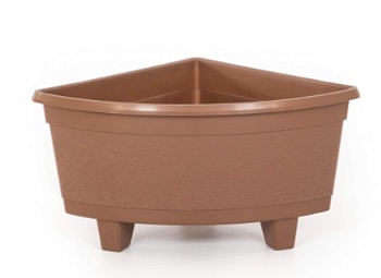 Горшок цветочный угловой 