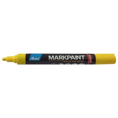 Маркер промышленный перманентный 2 мм MARKAL MARKPAINT (желтый)
