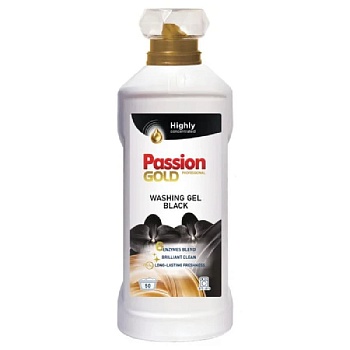 Гель для стирки для черного, 2 л Passion Gold