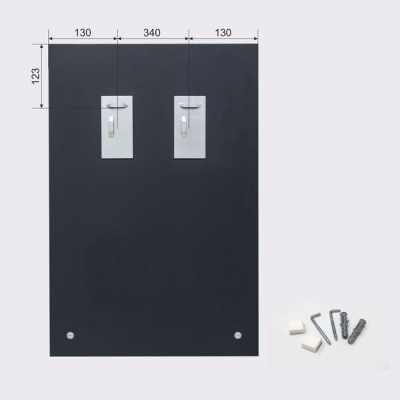 Зеркало 60x80 см Алмаз-Люкс 8с-Е/006 (полка)