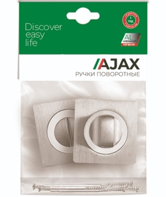 Накладка фиксатор BK6.K.JK51 (BK6 JK) SN/CP-3 матовый никель/хром Ajax 41383