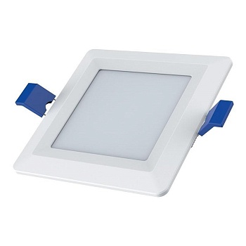 Светильник светодиодный квадратный 9W, белый, 4000K ETP
