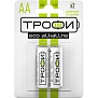 Элемент питания (батарейка) щелочной ТРОФИ LR6-2BL ECO