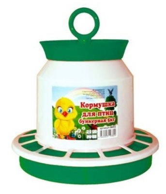 Кормушка для птиц бункерная 5 кг
