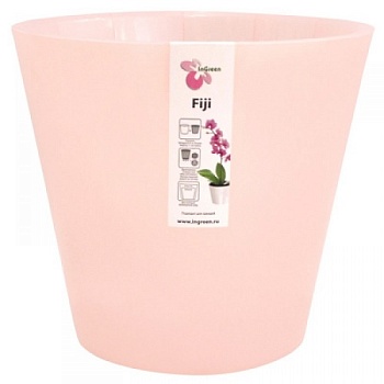 Горшок для цветов Фиджи 1,6 л розовый перламутровый, ING1558РЗПЕРЛ INGREEN