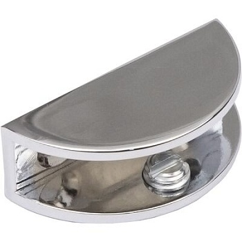 Полкодержатель для стеклянной полки WP2710, хром, AKS 38334