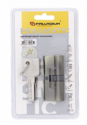 Цилиндровый механизм ZN 70 C ET AB Palladium