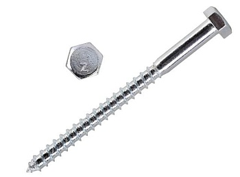 Шуруп сантехнический глухарь GL 12x220 мм Tech-KREP