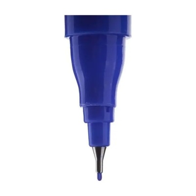 Маркер перманентный двухсторонний синий 0.8/2.2 мм OfficeSpace DPM_1576BU