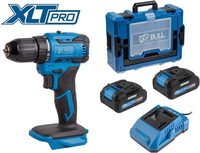 Дрель-шуруповерт аккумуляторная BULL SR 1804 Xcase XLTpro (1329881)