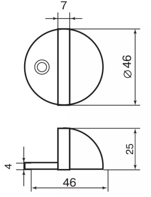 Стопор 03 РC перламутровый хром PALLADIUM