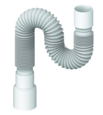 Гибкая труба D80 40x40/50 800 мм Unicorn