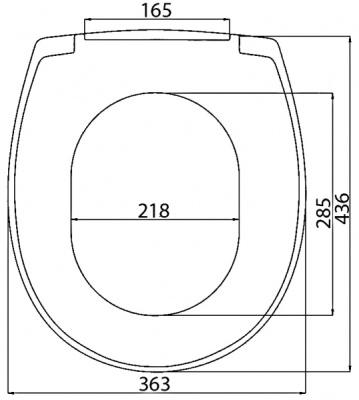 Сиденье для унитаза SD 05u АВН