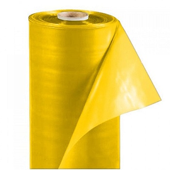 Пленка полиэтиленовая желтая 120 мкм ширина 3м