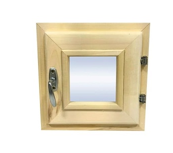 Рама для бани 50x50 стеклопакет липа