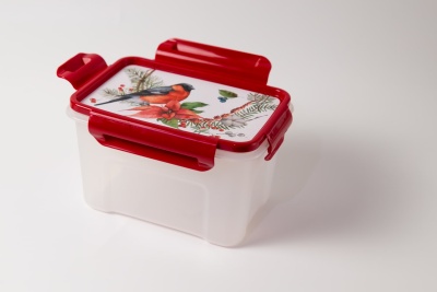 Контейнер для СВЧ 1,1л с декором, 4379209  