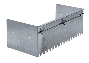 Гребенка раздвижная для укладки плитки, 300-600мм, зуб 10х10мм, Remocolor 12-0-510