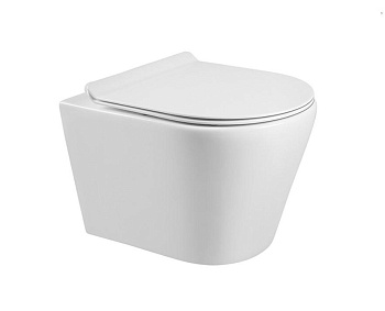 Унитаз подвесной GD-W201R (в комплекте с сиденьем и креплением) римлес