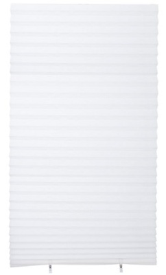 Штора-плиссе самоклеящиеся 60x180см Skandi, белая