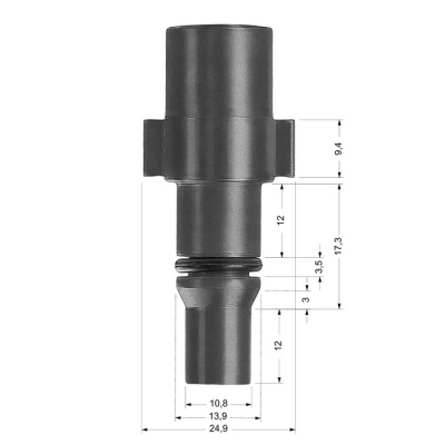 Щетка вращающаяся Kolner KRB 42