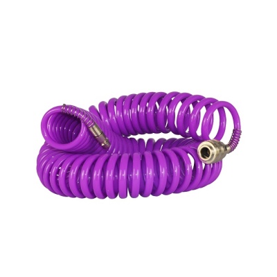 Шланг пневматический полиэтиленовый спиральный 10 м, 6/8 мм SKIPER PH09