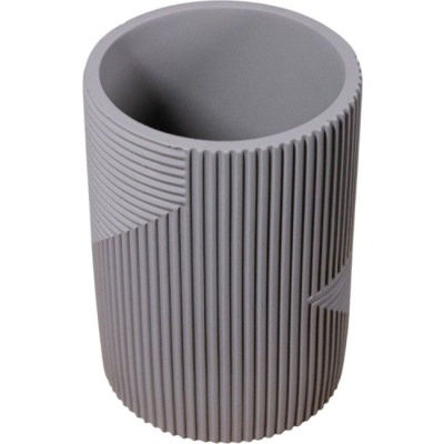 Стакан косметический Leeds песочный CASPIAN 90078