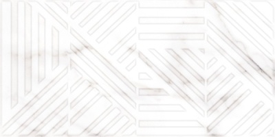 Плитка для стен Moonlight белый рельеф 17573 298x598мм CERSANIT