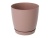 Горшок для цветов пластмассовый 2 л капучино Фрезия 1 GARDENPLAST 