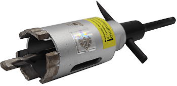 Коронка по бетону 22 мм Hilberg Laser