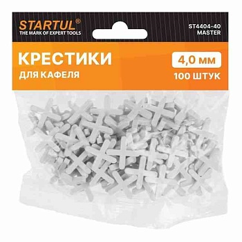 Крестики для кафеля MASTER 4.0 мм 100шт STARTUL ST4404-40