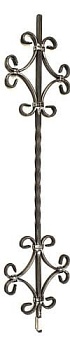 Кованый элемент балясина 12x220x950мм (05.084-С)