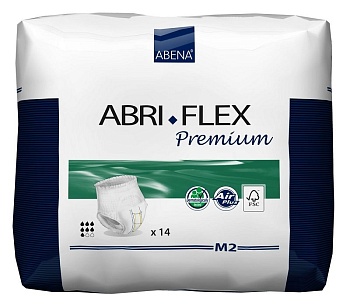 Подгузники-трусики для взрослых Abena Abri-Flex Premium 80-110 см (14 шт), Abri-Flex