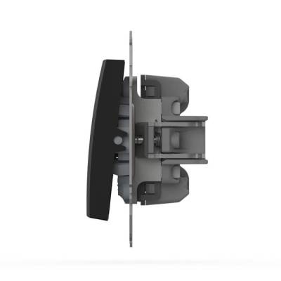 Выключатель 1-клавишный Zena-Vega 10А вантаблэк El-BI 609-014800-200