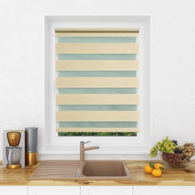 Штора рулонная день-ночь LB 25-03 Марсель, LmDecor