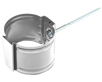 Держатель желоба d100 мм 116069 Жесть