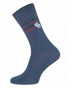 Носки мужские 2146 рис.524 т.серый, Брестский чулочный комбинат