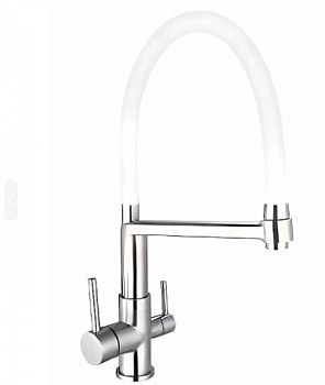 Смеситель для кухни Kitchen K26 W ESKO с подключением к фильтру Смеситель для кухни Kitchen K26 W ESKO с подключением к фильтру