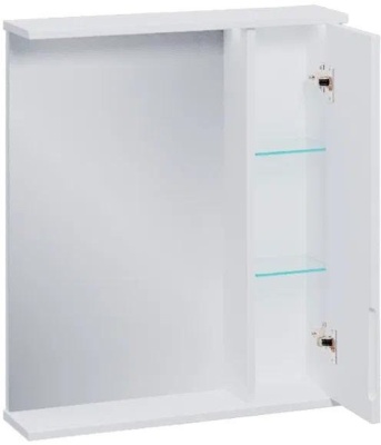 Шкаф навесной зеркальный Lake 60 правый Volna