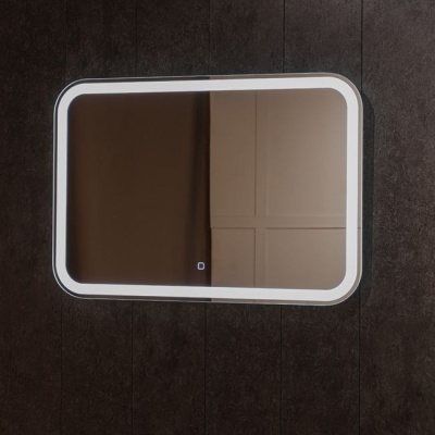 Зеркало Давид-S 80х55 см Silver Mirrors LED-00002738 (бегущая подсветка, сенсор, диммер)