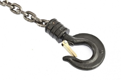 Таль цепная, 1 т, H подъема 2.5 м, расстояние между крюками 300 мм, Matrix 519335