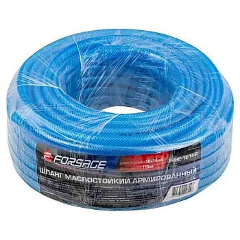 Шланг ПВХ армированный маслостойкий 10мм х 14мм Forsage F-NHE-10-14-R