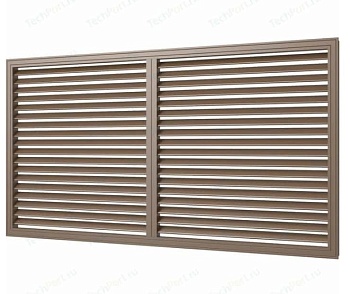 Вентрешётка радиаторная 600х1200мм, дуб, ЭРА