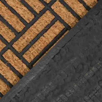 Коврик придверный кокосовый 45x75см Snail 700-030R